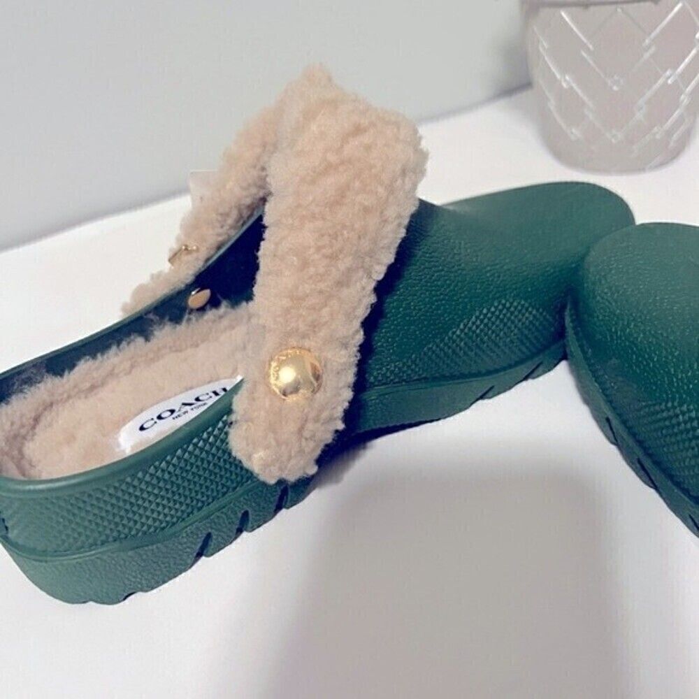 COACH Size 6Women's Lola Clog Flats Shoes, slip on - Picture 5 of 11